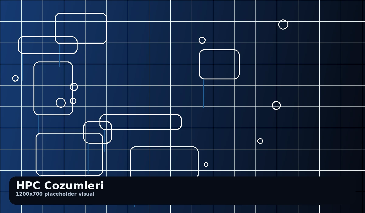 Yüksek Başarımlı Hesaplama Çözümleri